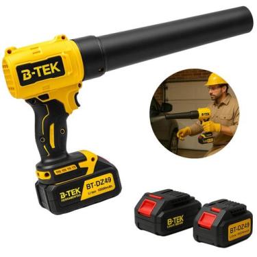 Imagem de Soprador Profissional Turbo Bivolt 2 Baterias Folhas 2200w - BTEK
