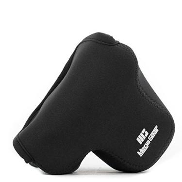 Imagem de MegaGear Capa de câmera de neoprene ultraleve compatível com Olympus Pen E-PL10, E-PL9, E-PL8, E-PL7, Preto