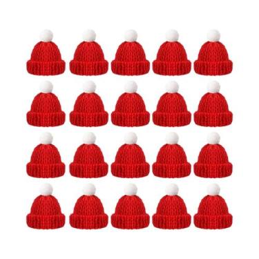Imagem de Mini Conjunto de Chapéu e Lenço de Papai Noel - 10 a 20 Peças - Para G