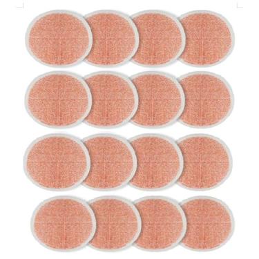 Imagem de Almofadas de substituição para esfregão Bissell Spin Wave: 16 pads para Bissell Spin Wave/Crosswave, Expert/Pet/Cordless Hard Floor, 2124 20393 2039a 2039 2039w 23159 23157 Spin Mop Cleaner Scrub (16
