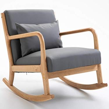 Imagem de Cadeira reclinável de madeira maciça, cadeira de jantar, cadeira de leitura, varanda, quarto, sala de estar, jardim, cadeira relaxante, encosto, poltrona, espreguiçadeira, acampamento, cadeira de