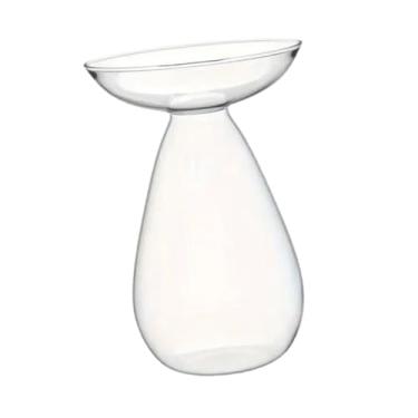 Imagem de Generic Vaso floral hidropônico, vaso decorativo, decoração portátil para casa, de vidro moderno, estação de propagação de plantas para armário interno, Transparente