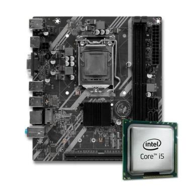 Imagem de Kit Placa Mãe E Processador Intel Core i5-3470 3.2Ghz DDR3 LGA 1155 M-