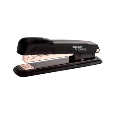 Imagem de Grampeador Metal 15,5 Cm Para 25 Fls Leonora, 93015, Preto