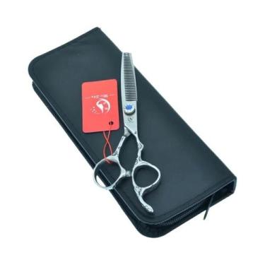 Imagem de Conjunto De Tesouras De Cabeleireiro Profissional De 6 Polegadas, Teso