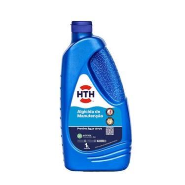 Imagem de Kit com 16 hth-previne agua verde algicida de manutenção (1l)