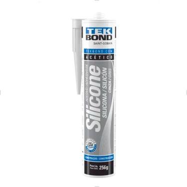 Imagem de Silicone Acético Cinza 256g Tekbond