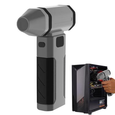 Imagem de Soprador Elétrico - Aspirador Elétrico Sem Escovas 100000 RPM Com Ventilador Turbo - Soprador De Ar Comprimido Portátil Com Turbo Ventilador Sem Escovas E Acessórios De Limpeza Sem Fio Para Teclado, C