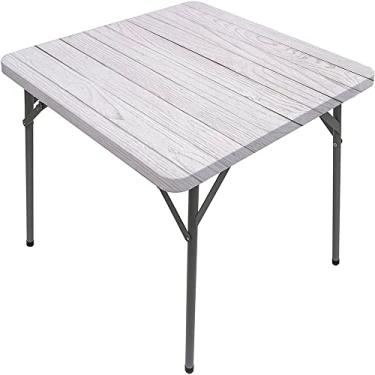 Imagem de Capa de mesa de madeira ajustada, estampa de textura de prancha de madeira, toalha de mesa impermeável interna/externa, sala de jantar de pátio e cozinha, serve para mesa de 122 x 182 cm