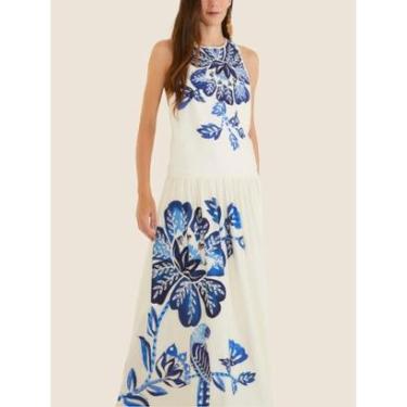 Imagem de Vestido Longo Estampado Paraiso Farm-Feminino