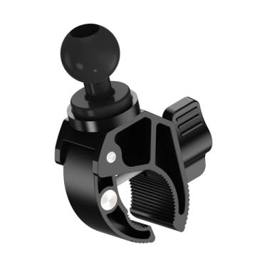Imagem de Base de guidão com esfera de 2,5 cm – Compatível com trilhos de 1,3 cm a 4 cm de diâmetro, braço de soquete duplo RAM B-Size, suporte universal para GoPro de telefone para bicicleta, motocicleta