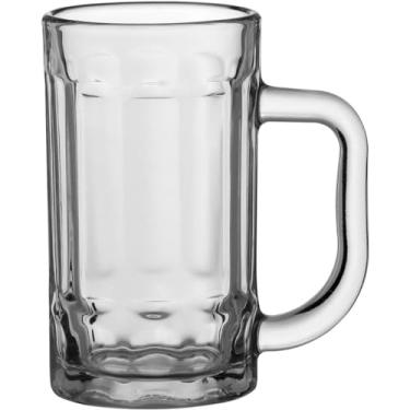 Imagem de CANECA CERVEJA VIDRO 380ml 13x11x7cm TRANSPARENTE