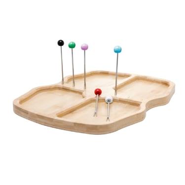 Imagem de WOLFF - Conjunto Petisqueira e 6 Garfos 38cm em Bambu