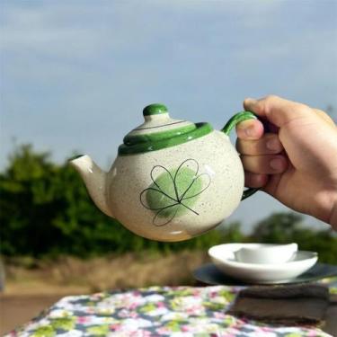 Imagem de Bule Para Chá 600ml Presente Decoração Feito Em Cerâmica - Ceramica Er