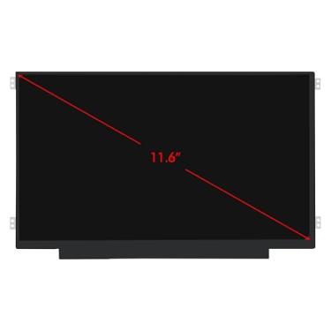 Imagem de Lenboes N85242-001 11,6 polegadas LCD HD 1366x768 40 pinos suportes laterais tela sensível ao toque painel de substituição para laptop HP Fortis 11 G10 Chromebook