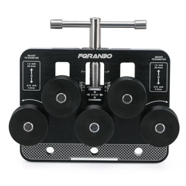 Imagem de FQRANBO Alisador de tubos, alisador de linha de freio, alisador de tubo para diâmetros de 3/40.6 cm - 2.5 cm, linha de combustível e alumínio, cobre, tubo de aço inoxidável