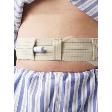 Imagem de Correia De Conduíte De Diálise Peritoneal - Cinto De Diálise Abdominal Para Fixação De Peg-tube, G-tube, J-tube & Abdominal Feeding Tubes, M