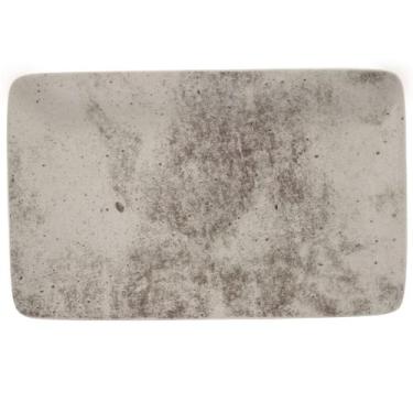 Imagem de Bandeja Retangular 31cm Porcelana Schmidt - Dec. Concreto 2383, 2383, 