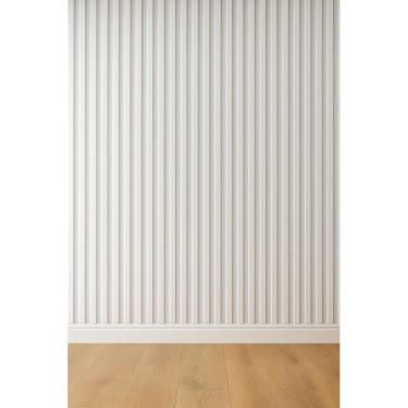 Imagem de Revestimento Preto Placas Ripa 3D Parede Kit 12 Un 50X50Cm