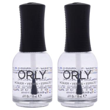 Imagem de Verniz para unhas Orly Sealon Topcoat 20065 resistente a lascas, pacote com 2 unidades