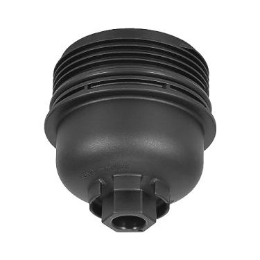 Imagem de Capa de montagem de tampa de filtro de óleo de carro para Hyundai Santa FE DM Tucson Ix35 para Kia Sportage R 26315-2F001 25320-2F100 tampa de óleo da válvula