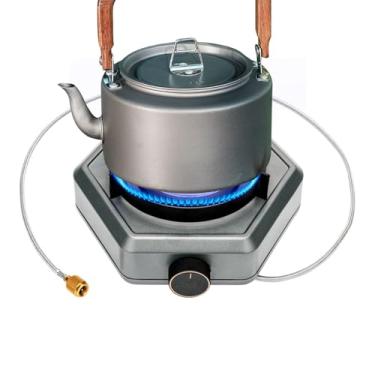 Imagem de Fecadou Fogão De Exterior, Fogão De Campismo À Prova De, Queimador 7800w Para Churrasco Trekking Piquenique Culinária Ao Ar Livre