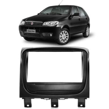 Imagem de Moldura Painel 2 Din Palio Weekend Siena Strada 7 Polegadas Multimidia