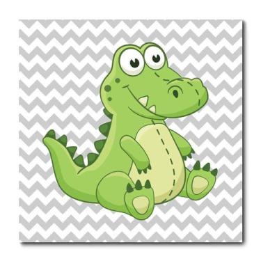 Imagem de Placa Decorativa - Jacaré - Infantil - 1464plmk - Allodi