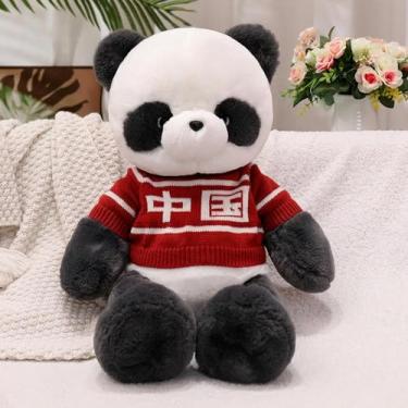 Imagem de Boneca Panda Fofa Lfk Brinquedo De Pelúcia Boneca Panda Presente De Aniversário Ragdoll