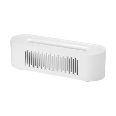 Imagem de Wswqop Umidificador de ar, difusor de óleos essenciais, 7 cores, luz ambiente, aroma difusor para viagens, Branco