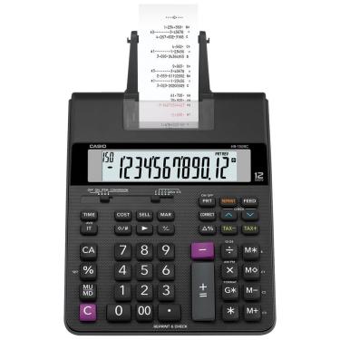 Imagem de Calculadora Com Bobina, 2 Cores De Impressa?o, 2.0 Linha, Hr-150rc-b-dc Preta