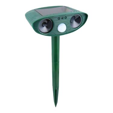 Imagem de Rrlihjgu Repelente Ultrassónico de Cervos | À Prova d'Água e com Sensor de Movimento - Para Jardim Varanda Plantas Casa Passadeiras e Urso