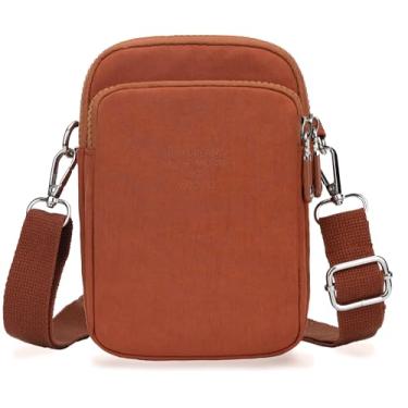 Imagem de JANKS Pequena bolsa transversal feminina mini bolsa de celular bolsa de viagem bolsa carteira bolsas ajustáveis sobre a alça de ombro, 03 Laranja