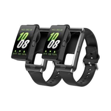 Imagem de Relógio Inteligente Unissex Com GPS E Bluetooth 2 Em 1 Com Fones De Ou