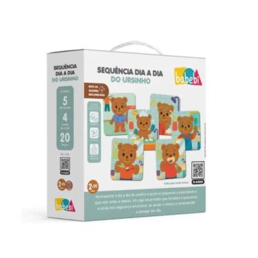 Imagem de Brinquedo Infantil Sequência Dia a Dia do Ursinho Babebi - 7085