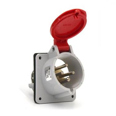 Imagem de Tomada Negativa de Embutir Linha CEKTON IP44 Strahl 4(3P+T) 32A 380/41