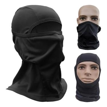 Imagem de Touca Balaclava Ninja Proteção Térmica Uv50+ Tecido Flexível
