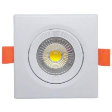 Imagem de Mini Spot Quadrado Superled 3 Watts 6400k - 05612 - Ourolux