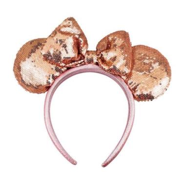 Imagem de Tiara Rosê Laço Orelhas Minnie - Disney - Taimes