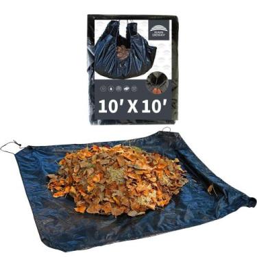 Imagem de Lona RAINDEWAY Drawstring Black Poly Yard 3x3m 9 mm de espessura