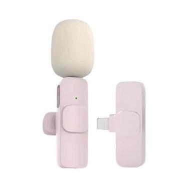 Imagem de Microfone Lavalier Sem Fio Portátil Para iPhone, Android, PC, Câmera, 