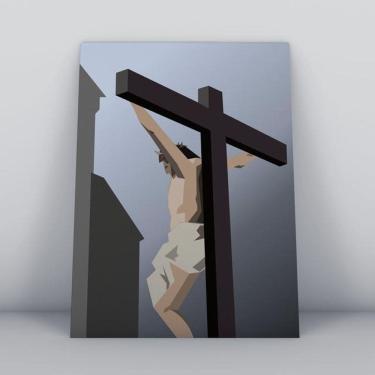 Imagem de Quadros TAC Religião Cristã 018 - MDF 20x30cm - Colorido