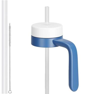 Imagem de Tampa de substituição para garrafa de água de boca larga Hydroflask, tampas superiores com canudo para acessórios Hydro Flask, tampa de alça de garrafa esportiva superior para Hydroflask 12 16 20 32