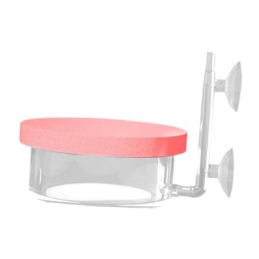 Imagem de predolo Disco de pedra de ar para aquário, ventosas fortes, difusor de O2, disco silencioso de acrílico ajustável, borbulhador para aquário, Diâmetro 8.5 Cm