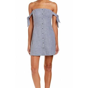 Imagem de ASTR the label Vestido feminino Araceli tomara que caia, Azul-celeste, Large