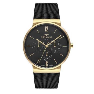Imagem de Relógio Technos Masculino Slim Multifunção Safira