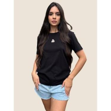 Imagem de Camiseta Feminina Comfort Básica Digby Colcci Jeans Cor:;Tamanho:M-Feminino
