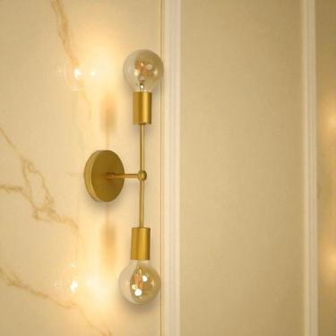 Imagem de Plafon Arandela Sputnik Tubic Sala Banheiro Quarto Metal Vintage Estru