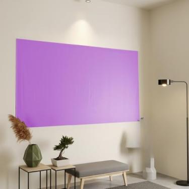 Imagem de Cortina Painel Blackout Com - InstalaçãO FáCil Para Sala, Quarto, Cozinha E EscritóRio(LILAS,135X175)