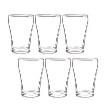 Imagem de Jogo 6 Copos Cerveja 180 Ml